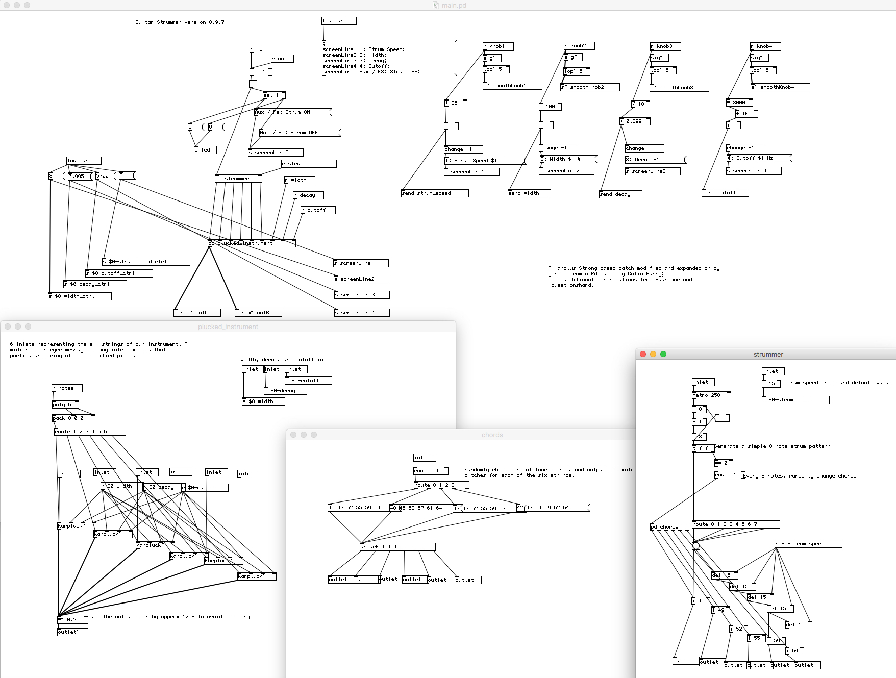 Guitar Strummer | Patchstorage