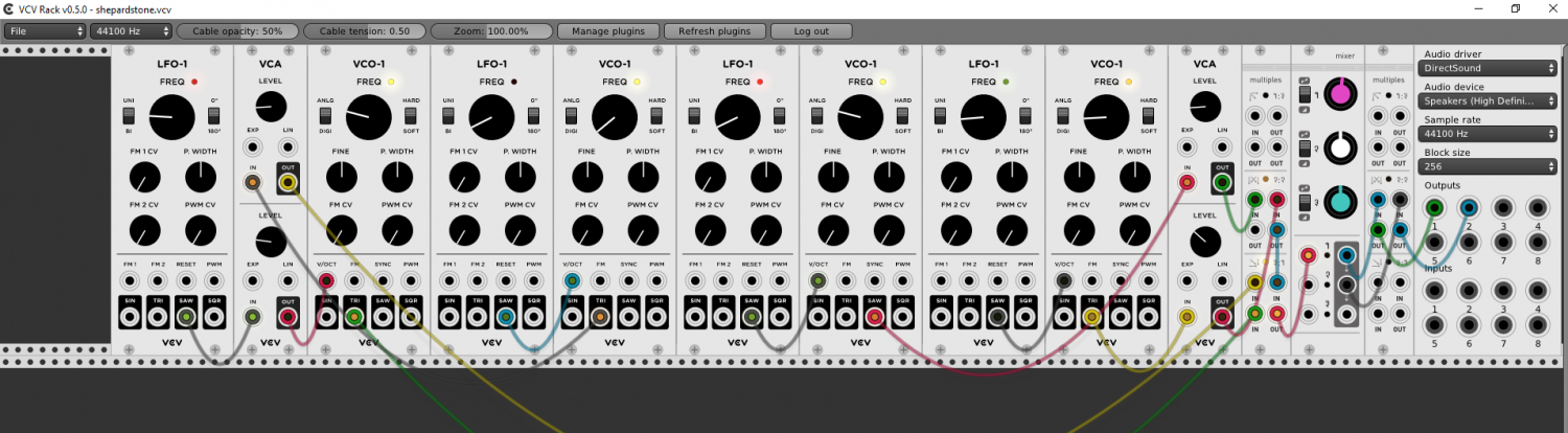 ShepardsTone experiment | Patchstorage