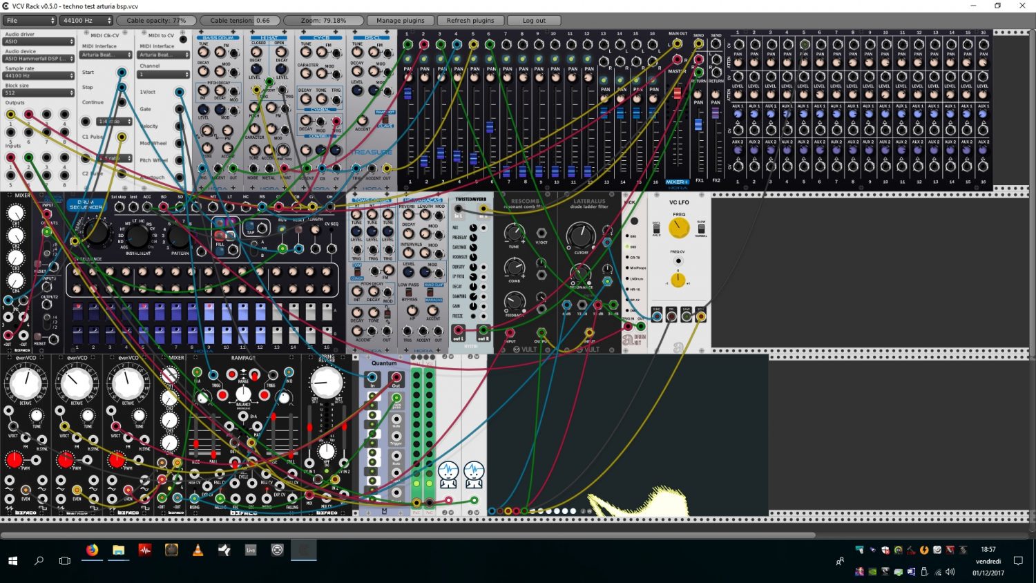 techno test bsp arturia aura seq mix drum | Patchstorage