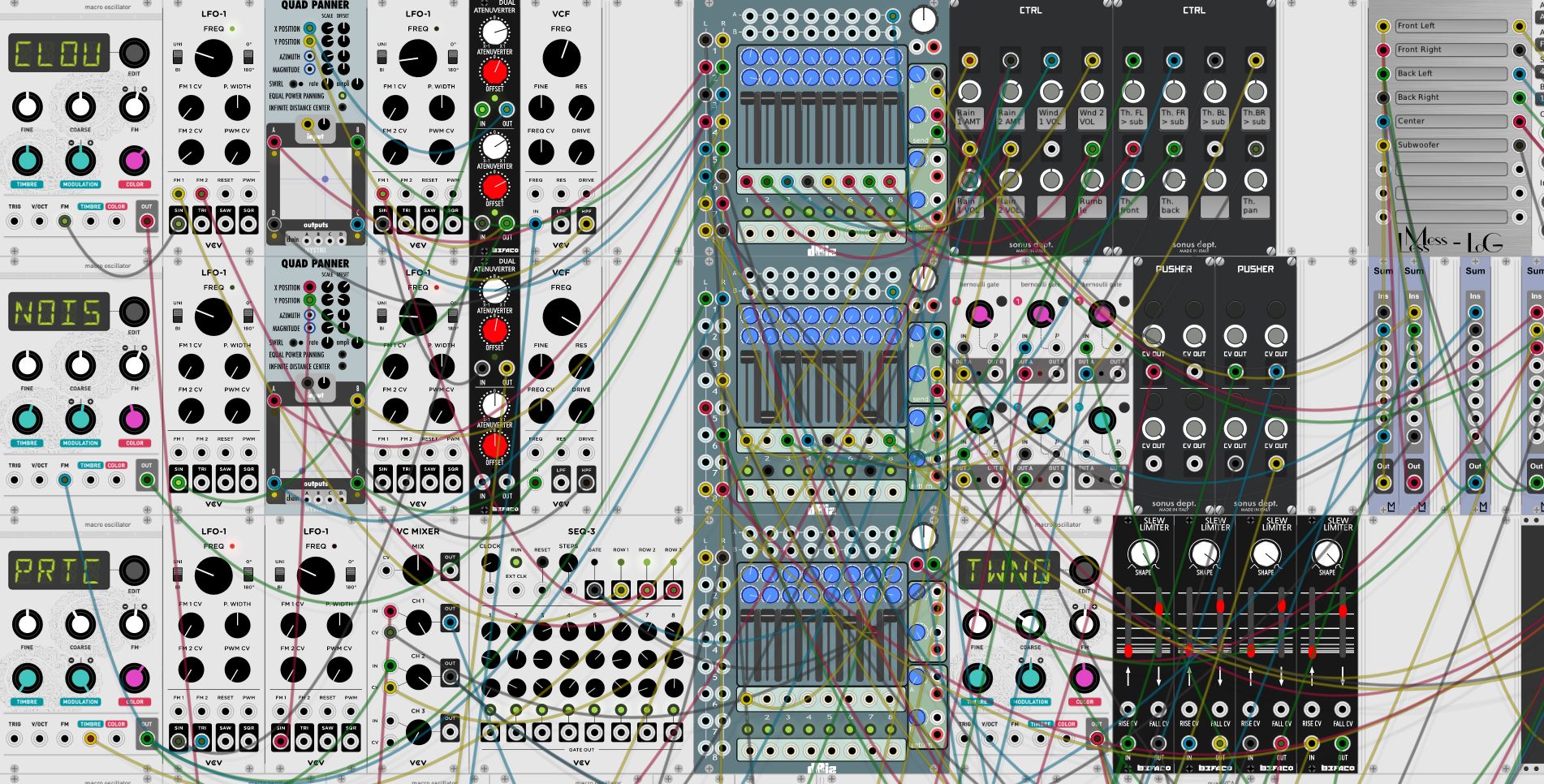 Modular Thunderstorm (Controllable, 5.1 ready) | Patchstorage
