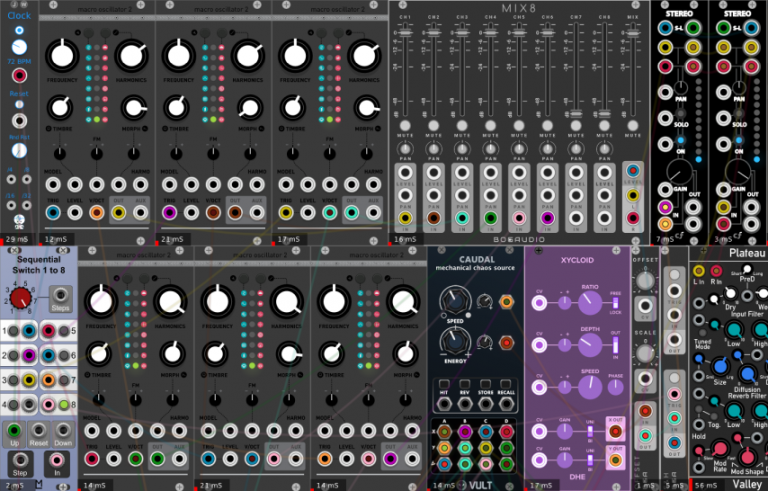 cable madness ep. 11 'vcv modular synthesis machine' | Patchstorage