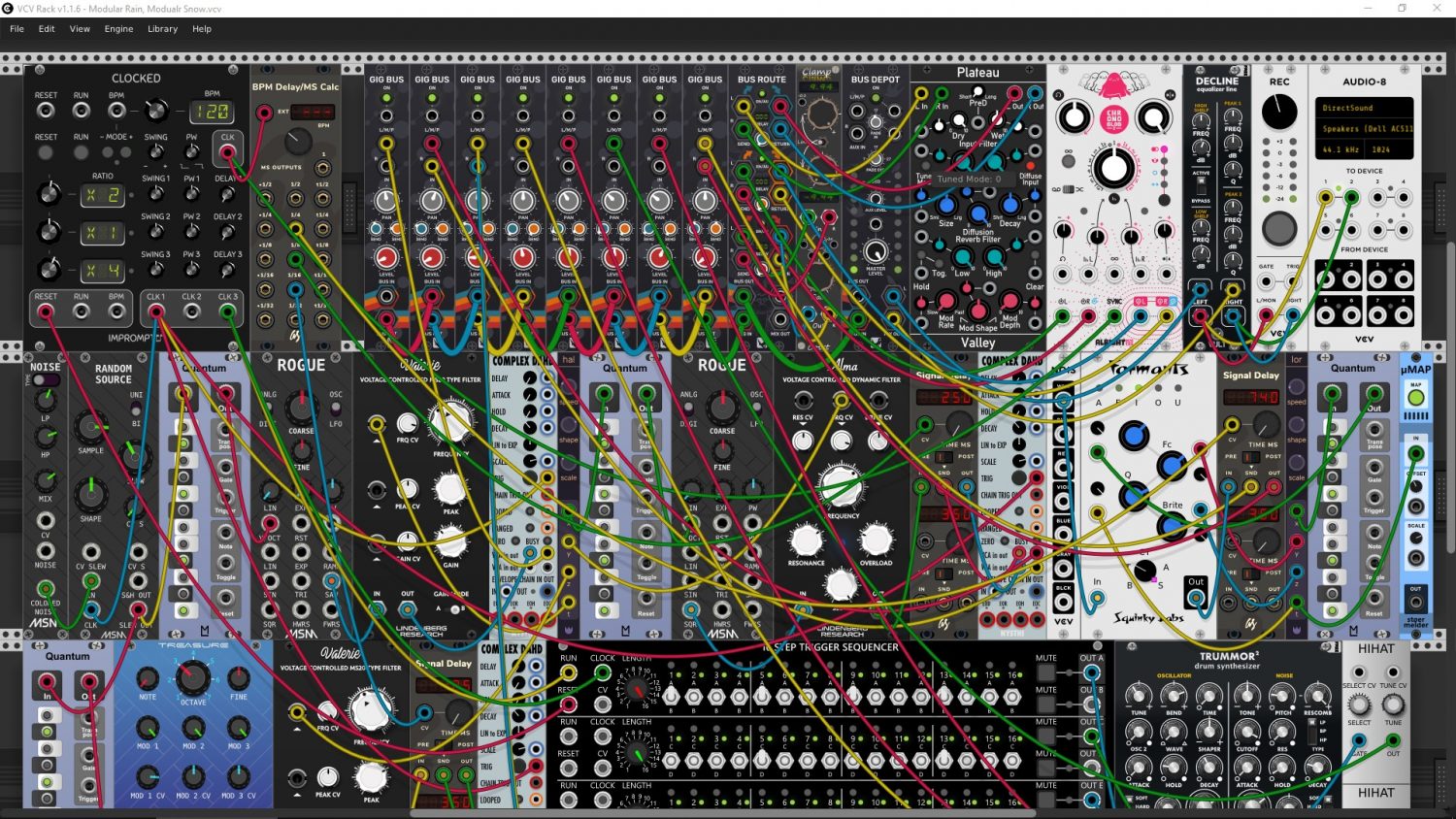 Modular Rain, Modular Snow | Patchstorage