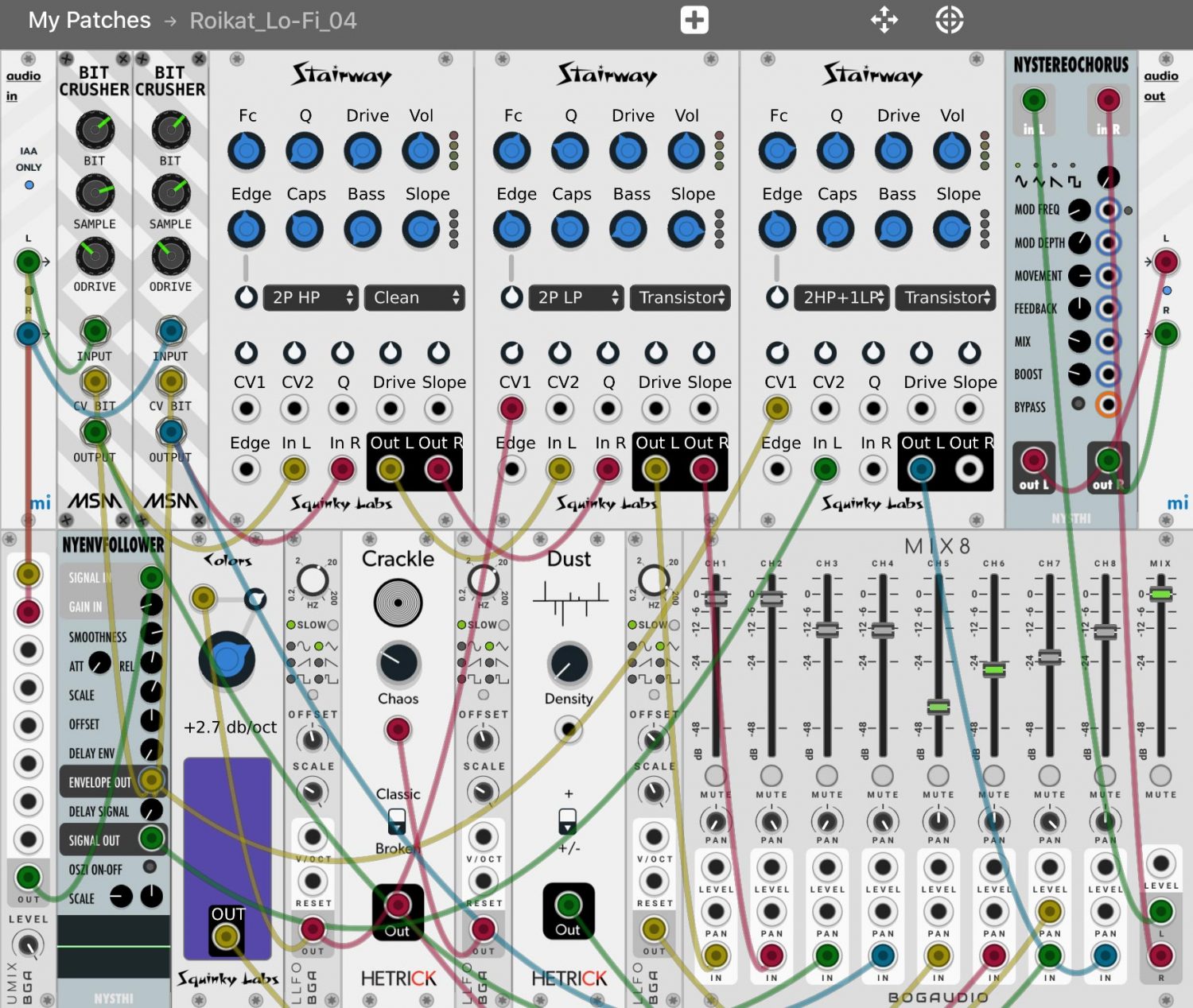 Lo-Fi audio input patch #4 | Patchstorage