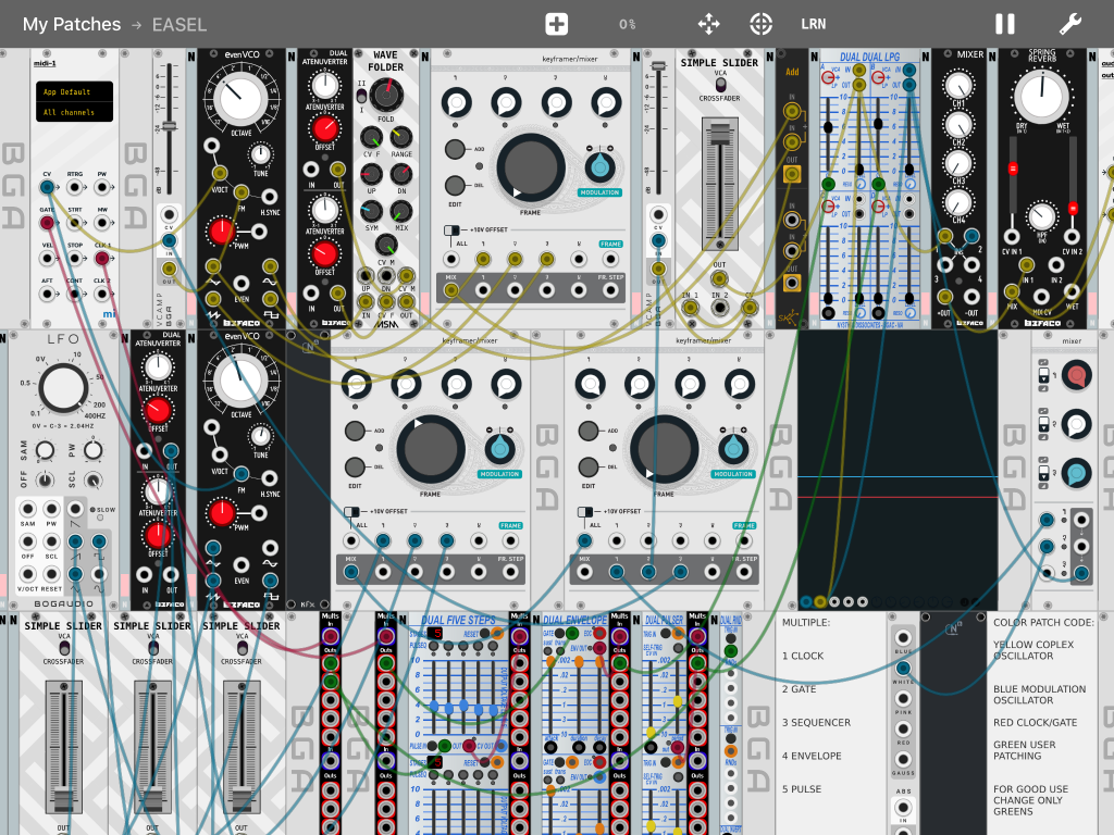 BUCHLA EASEL | Patchstorage