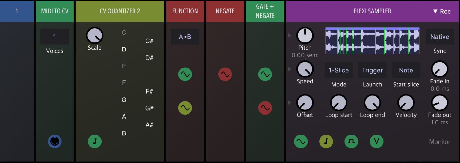 Muting Flexi Sampler slices in real-time | Patchstorage