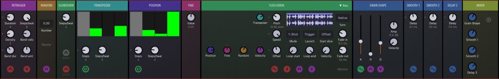 Granular synthesis using Flexi | Patchstorage