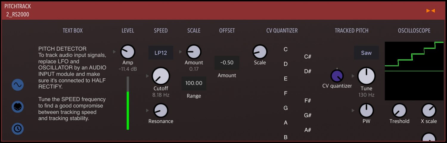 Pitch Tracker V2 | Patchstorage