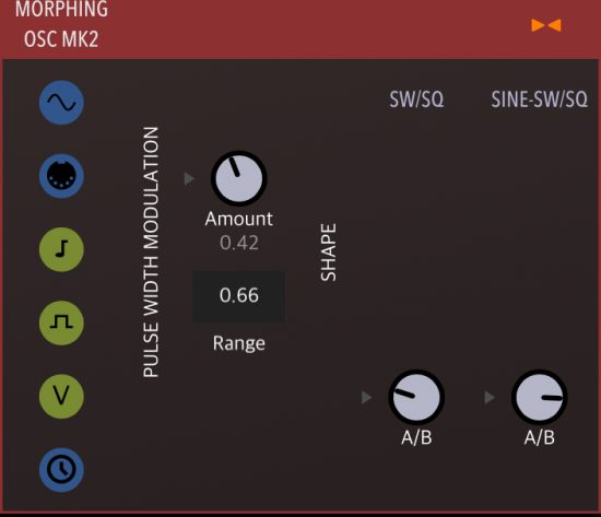 Morphing Oscillator | Patchstorage