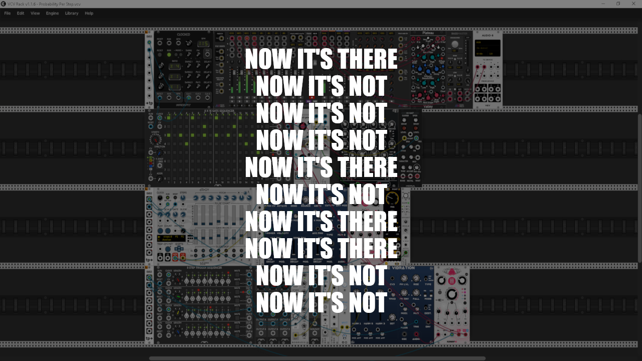 Adding Probability per step in VCV Rack | Patchstorage