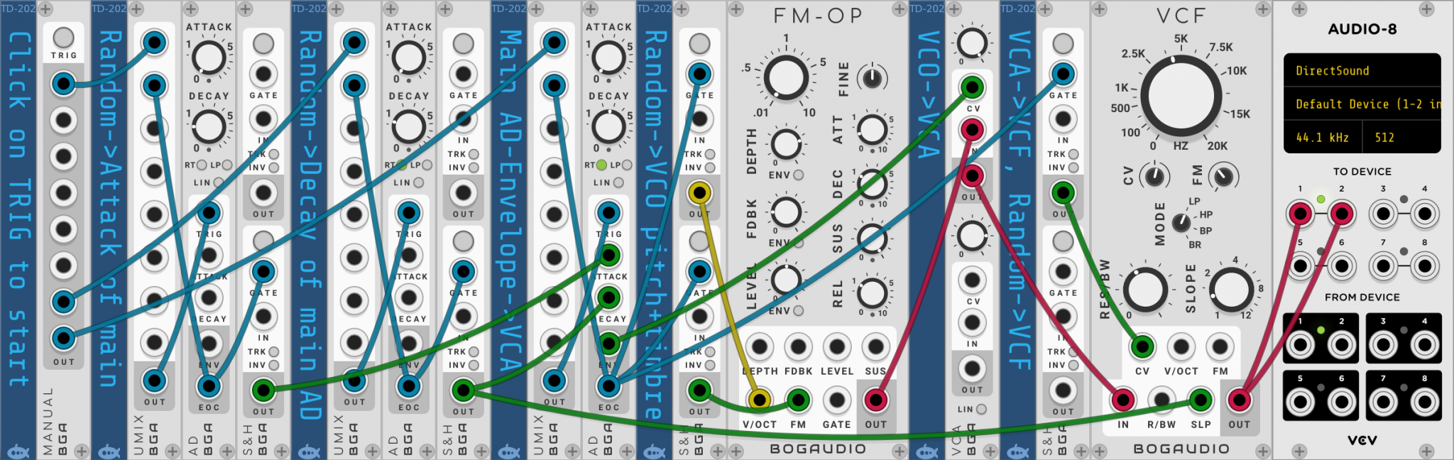 Krell-inspired self-playing patches | Patchstorage