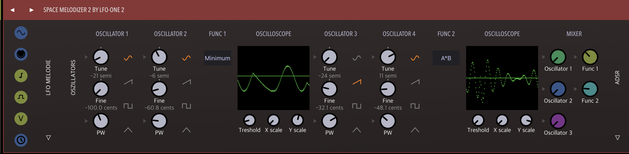 Space Melodizer (Random LFO-Melodizer / Synthesizer) | Patchstorage