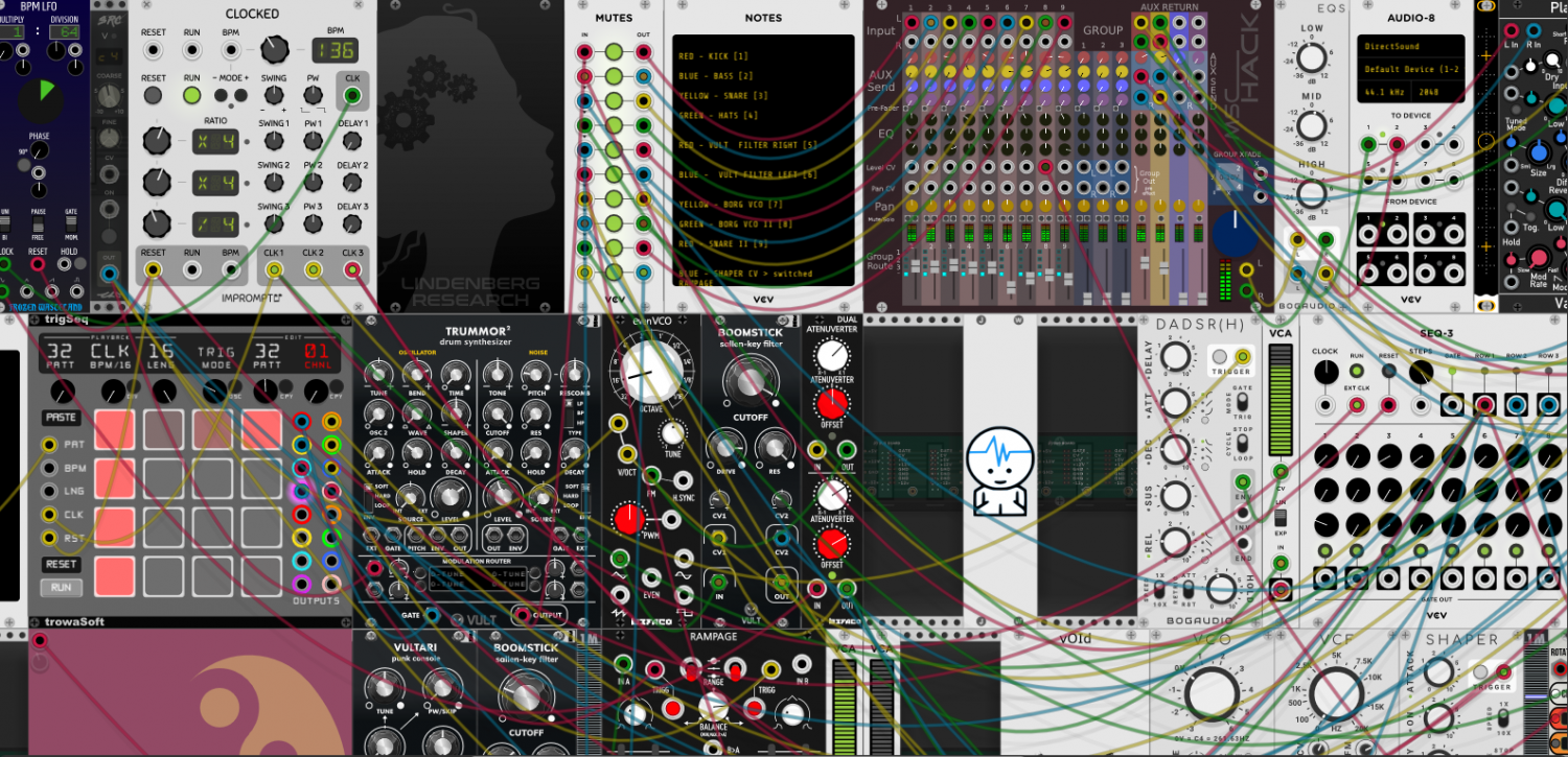 My very first track in VCV Rack | Patchstorage
