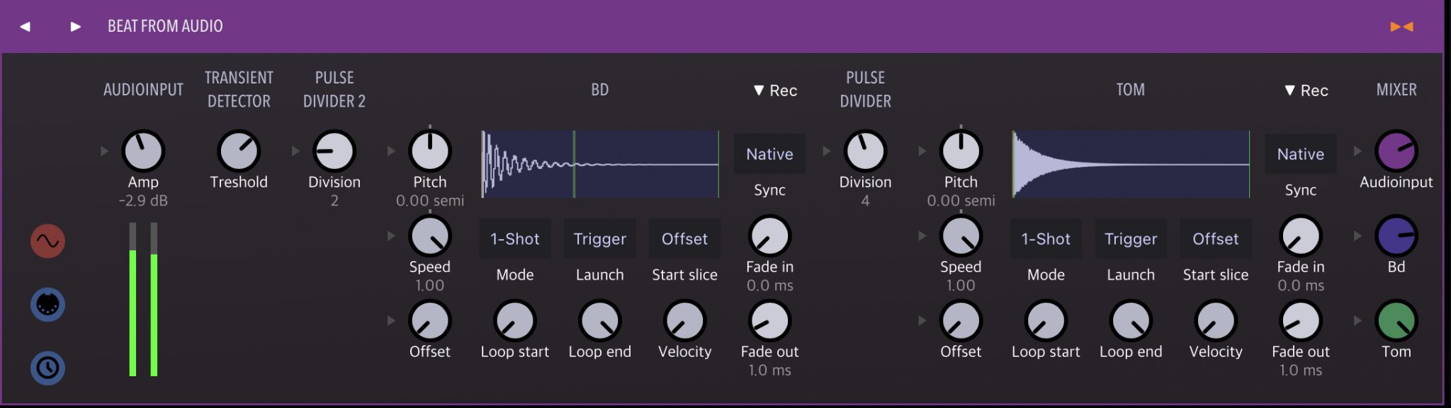 Create beats from any rhythmic audio | Patchstorage