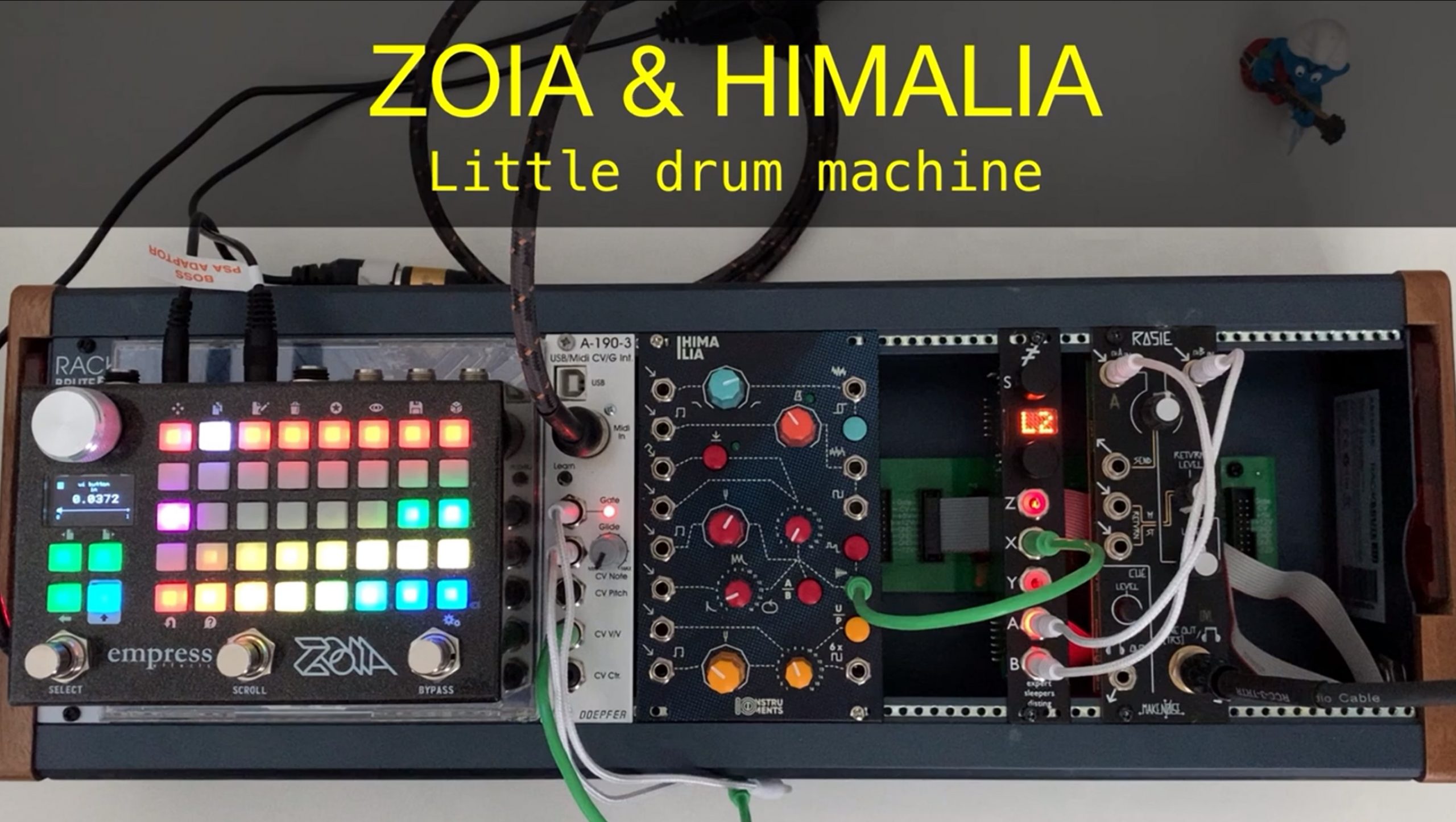 Zoia and Himalia: Little Drum Machine | Patchstorage