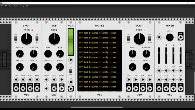 Beginner-Friendly Live Stream with VCV Rack | Patchstorage
