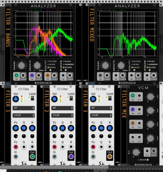 Parallel Band Pass Filter Sandbox | Patchstorage