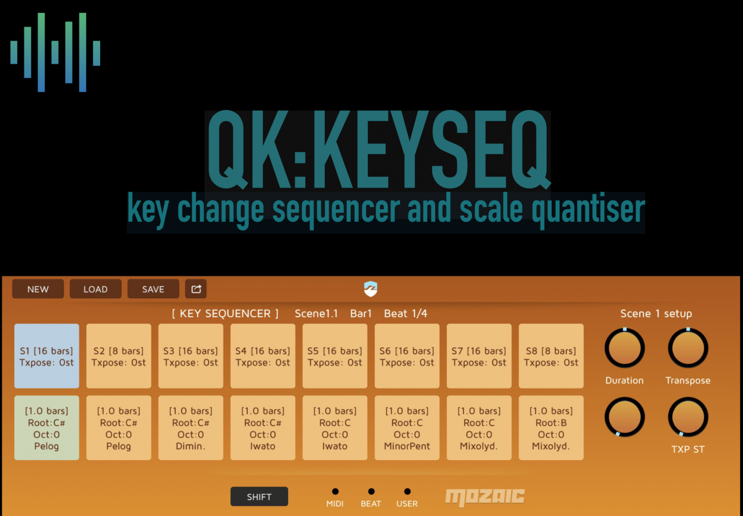 QKV2: KEY CHANGE SEQUENCER / QUANTISER | Patchstorage