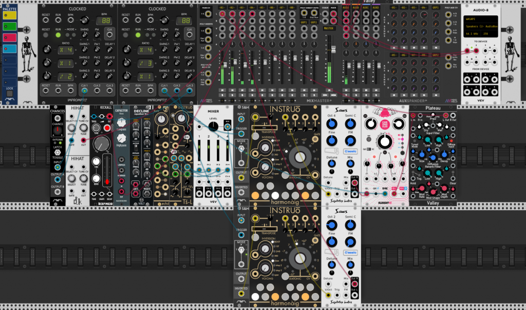 Simple generative arp with rhythm | Patchstorage