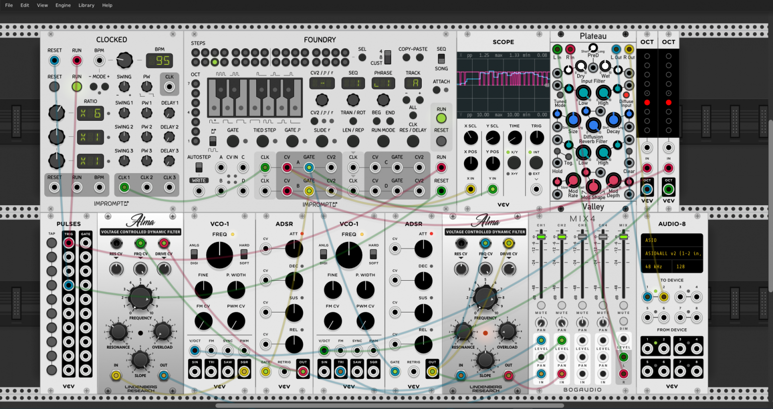 Bach-VCO-Melody in VCV Rack | Patchstorage