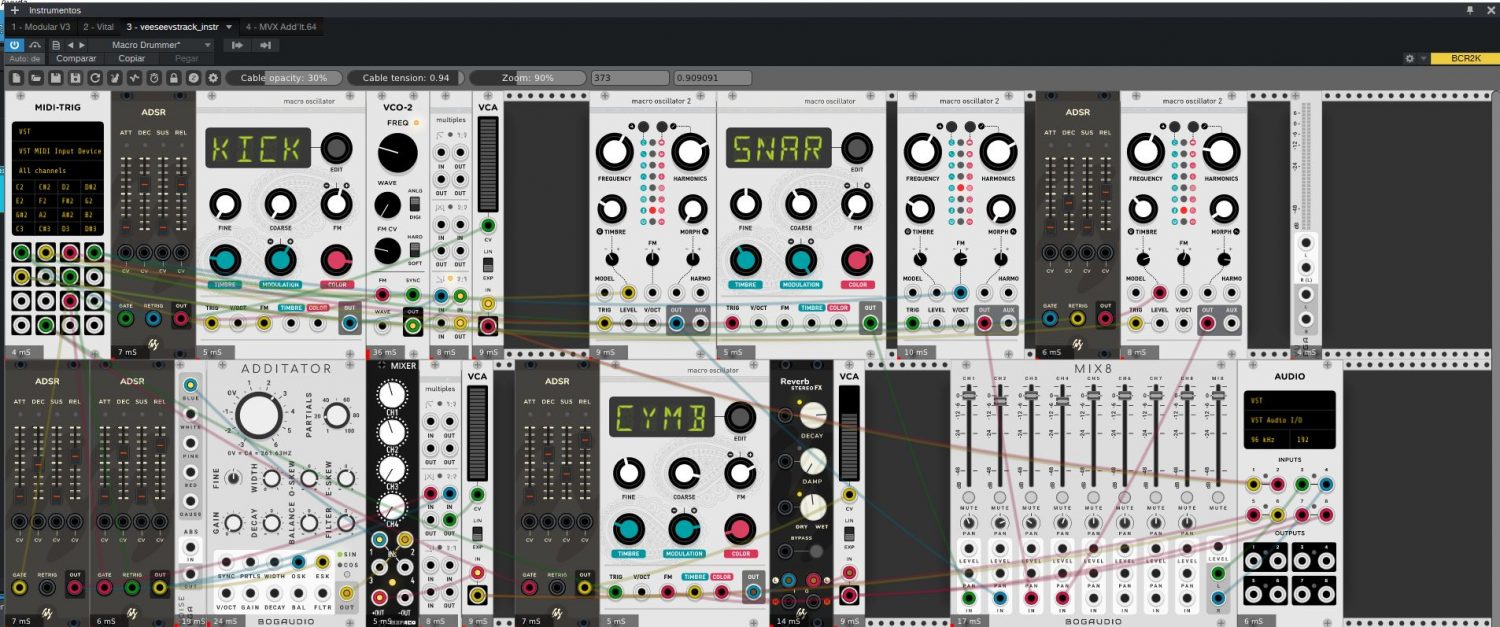 VeeSeeVST Drum Template | Patchstorage