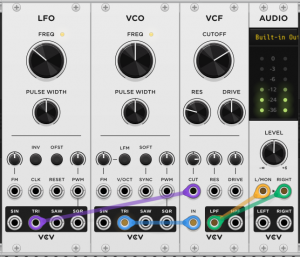 05BASIC VCV simple filter cutoff | Patchstorage