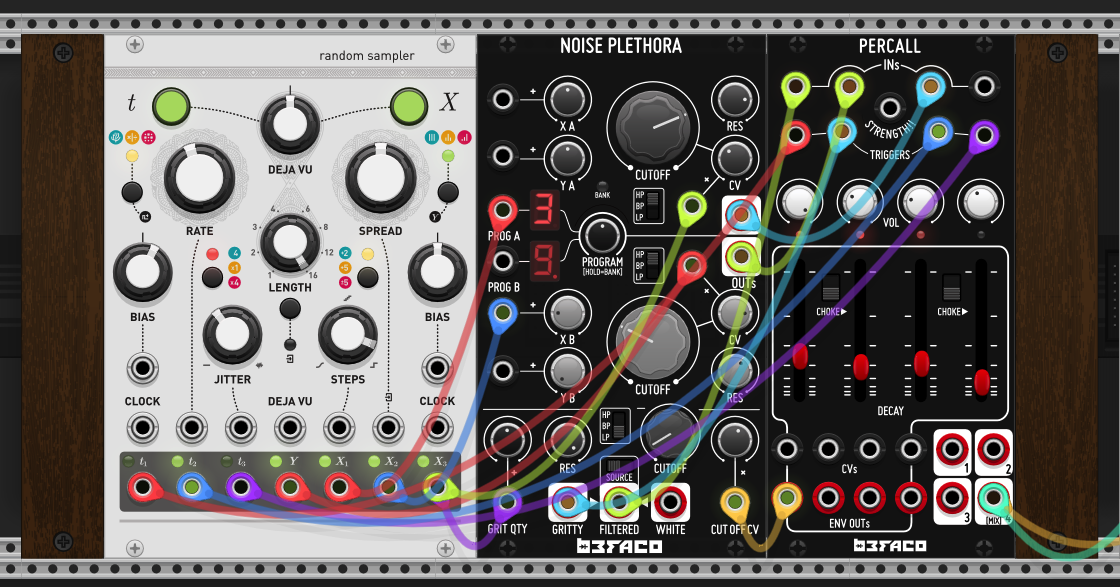 3 Module Challenge: Marbles, Noise Plethora, Percall | Patchstorage