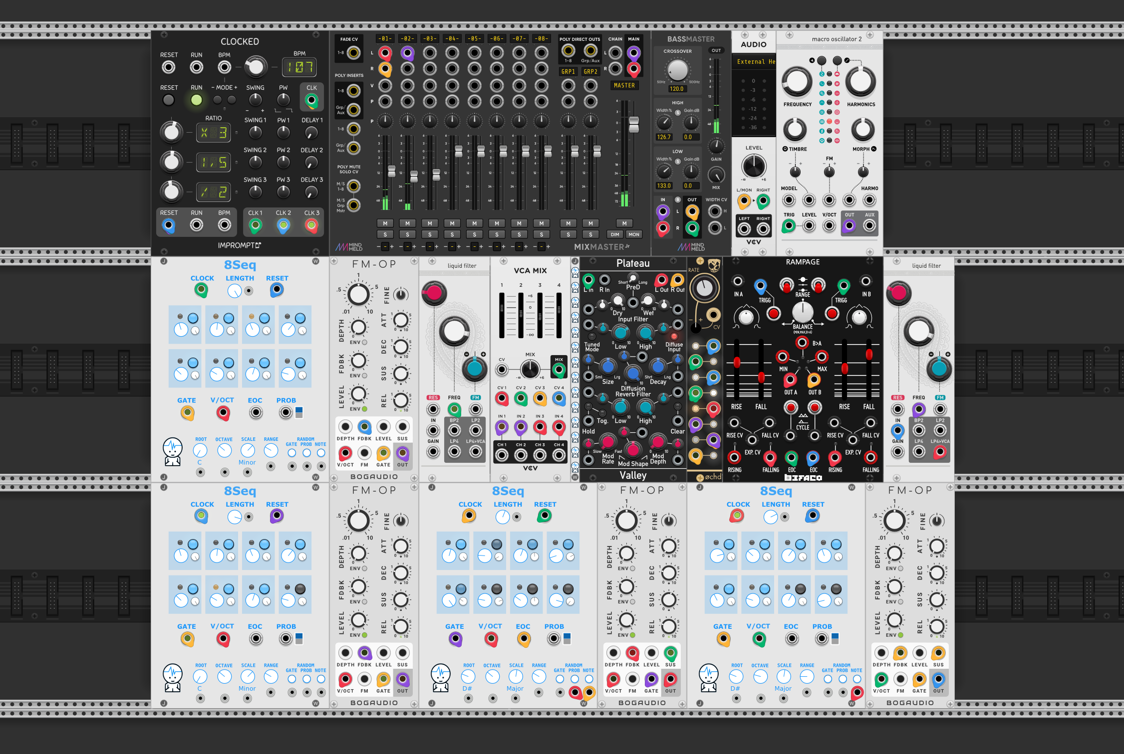 4x4 Polyrhythmic Sequencers | Patchstorage