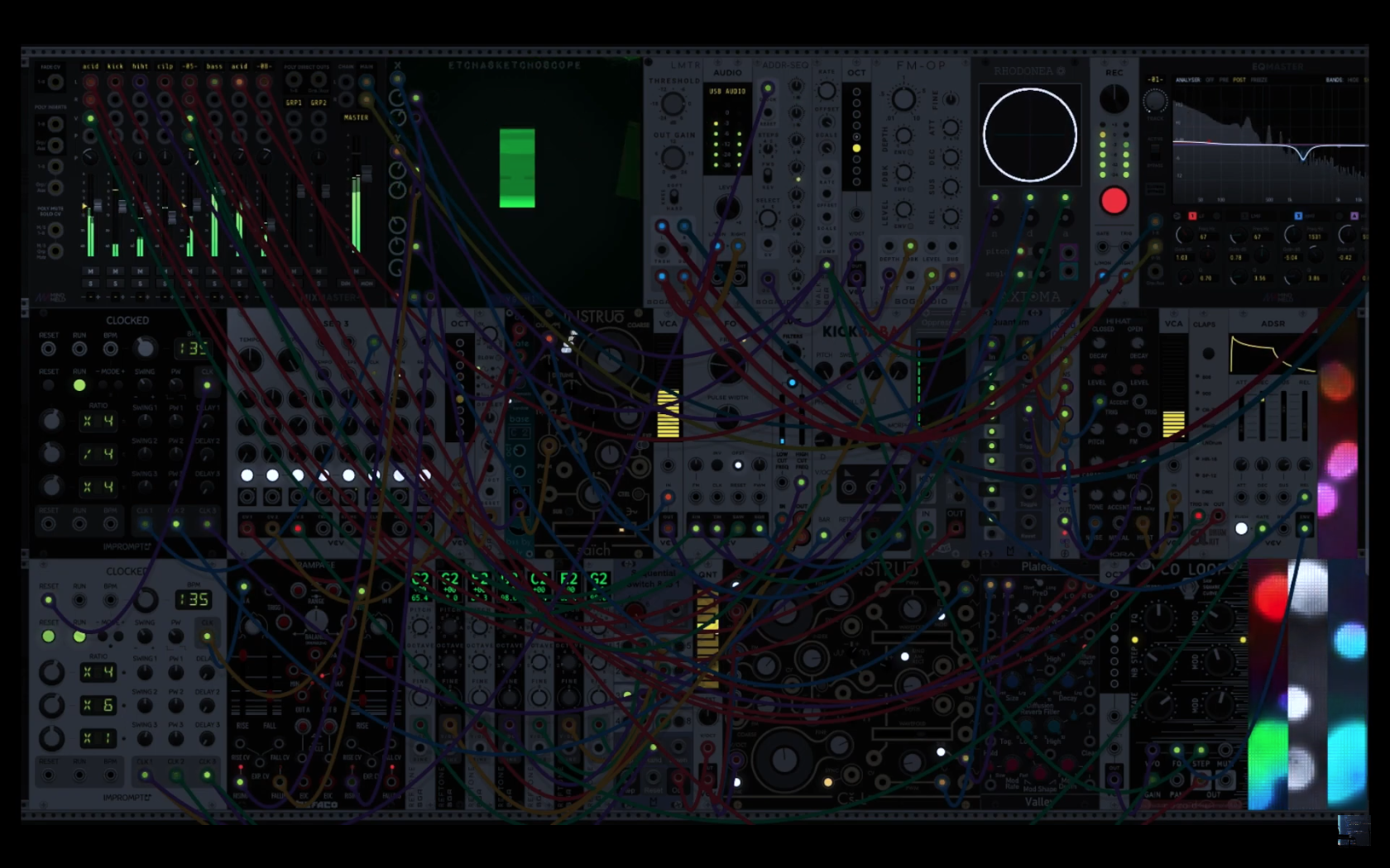 135 Bpm /vcv rack / techno patch # 5 | Patchstorage