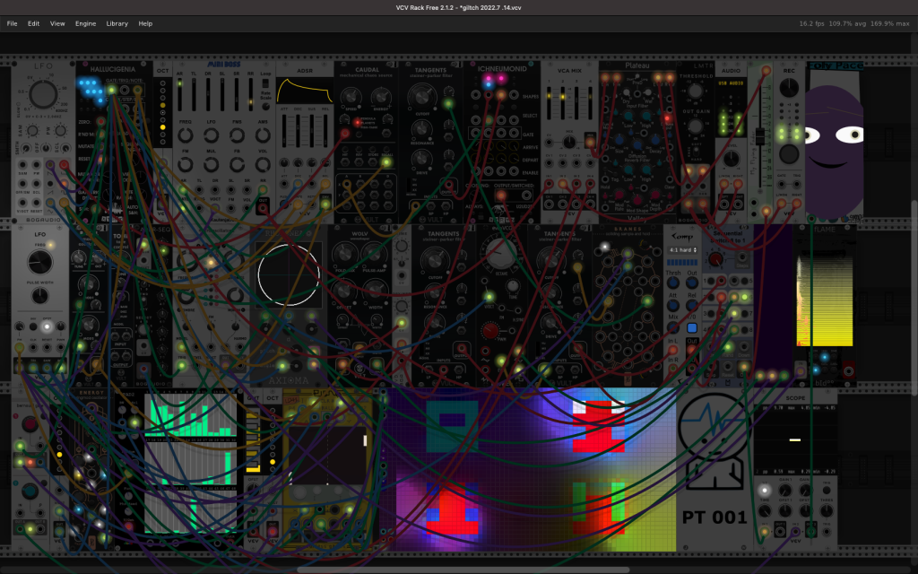 vcv rack / ambient dark giltch . | Patchstorage