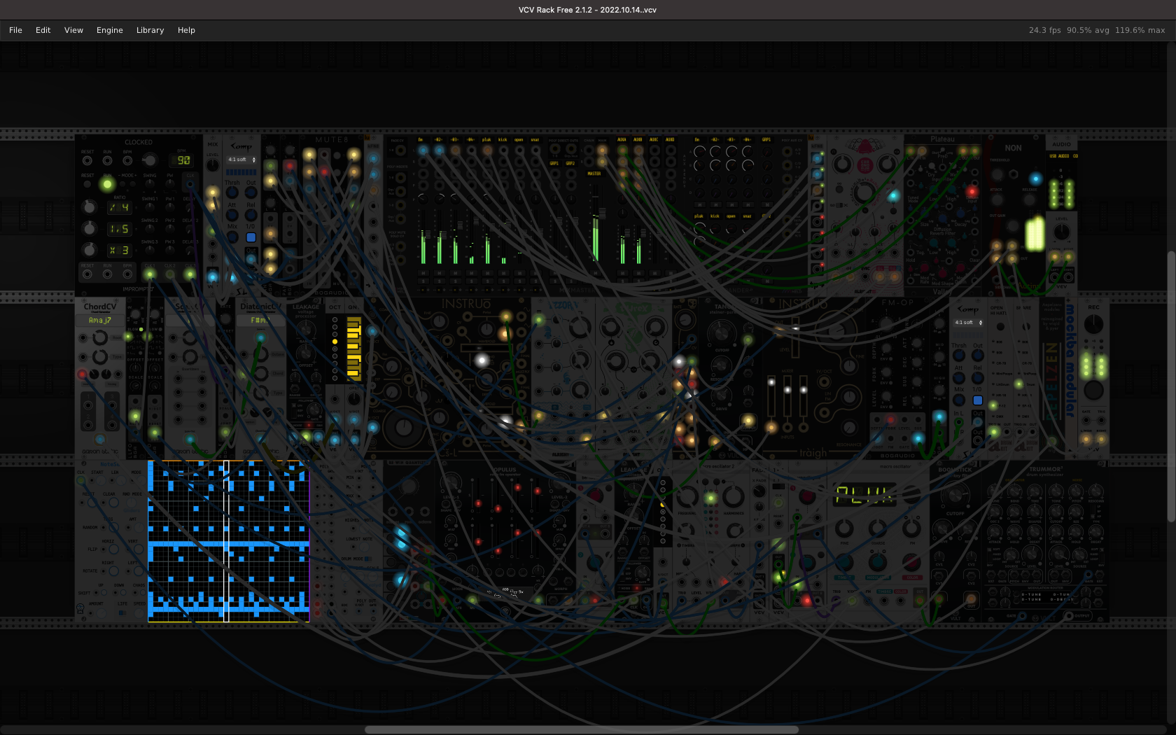 vcv rack .ambient patch # 53 .hero | Patchstorage