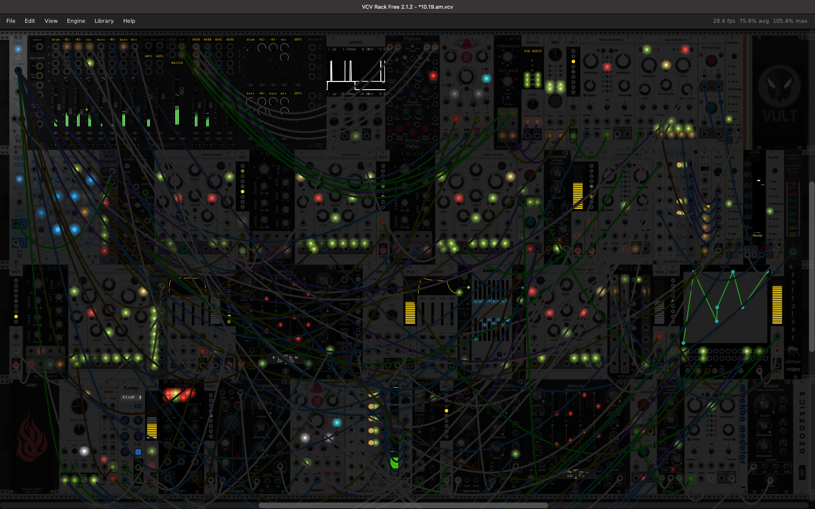 VCV Rack . Deep House Patch # 1 | Patchstorage