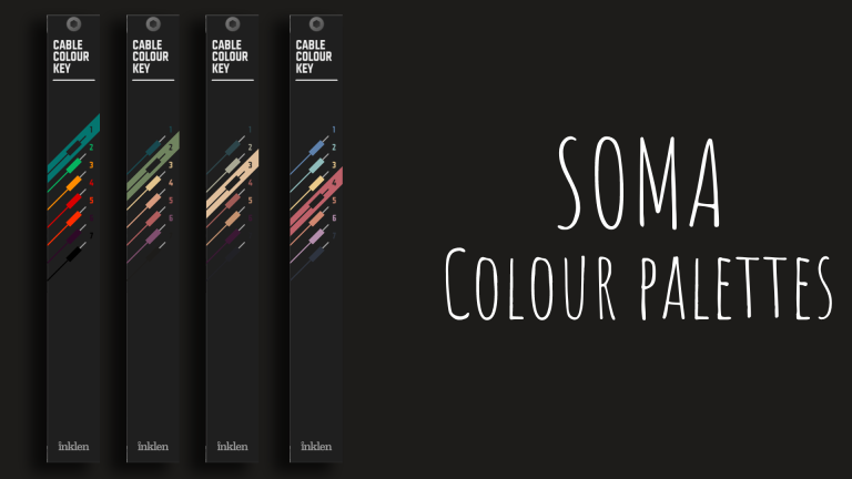 SOMA colour palettes for cable colour key by inklen | Patchstorage