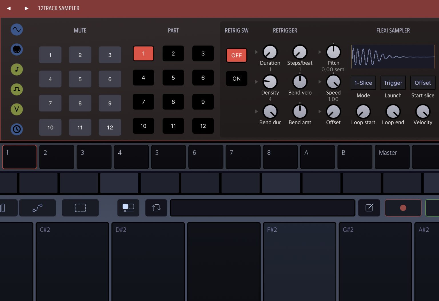 12track sampler | Patchstorage