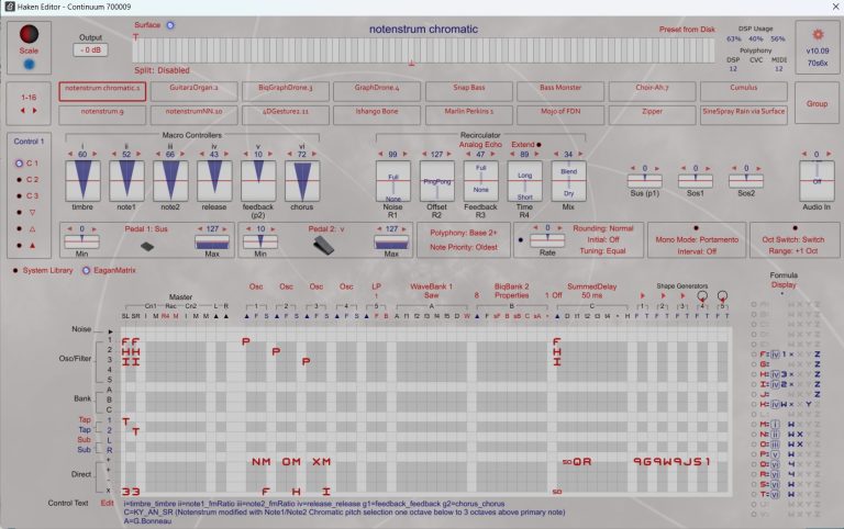 Notenstrum Chromatic (Osmose) | Patchstorage