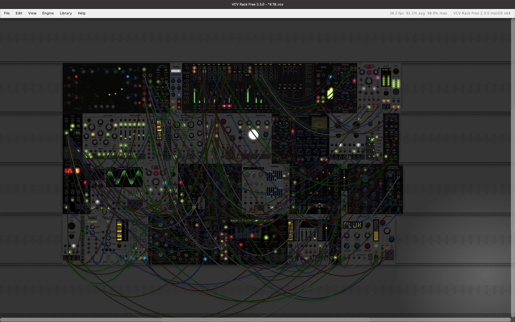 vcv rack generates atmosphere patches | Patchstorage