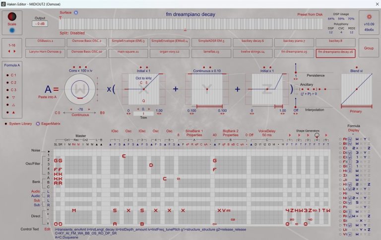 fm dreampiano decay (Osmose) | Patchstorage