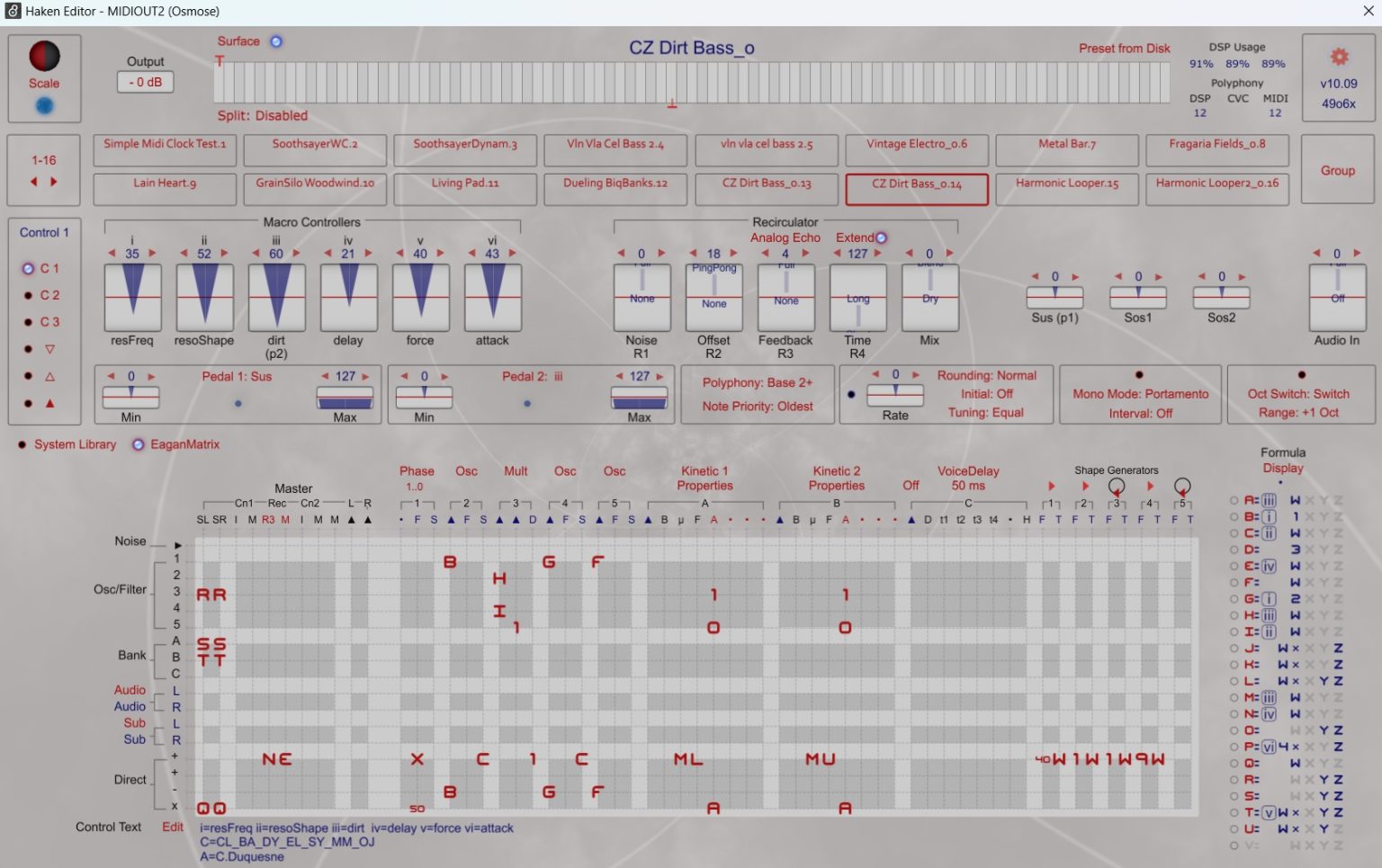 CZ Dirt Bass (Osmose Version) | Patchstorage