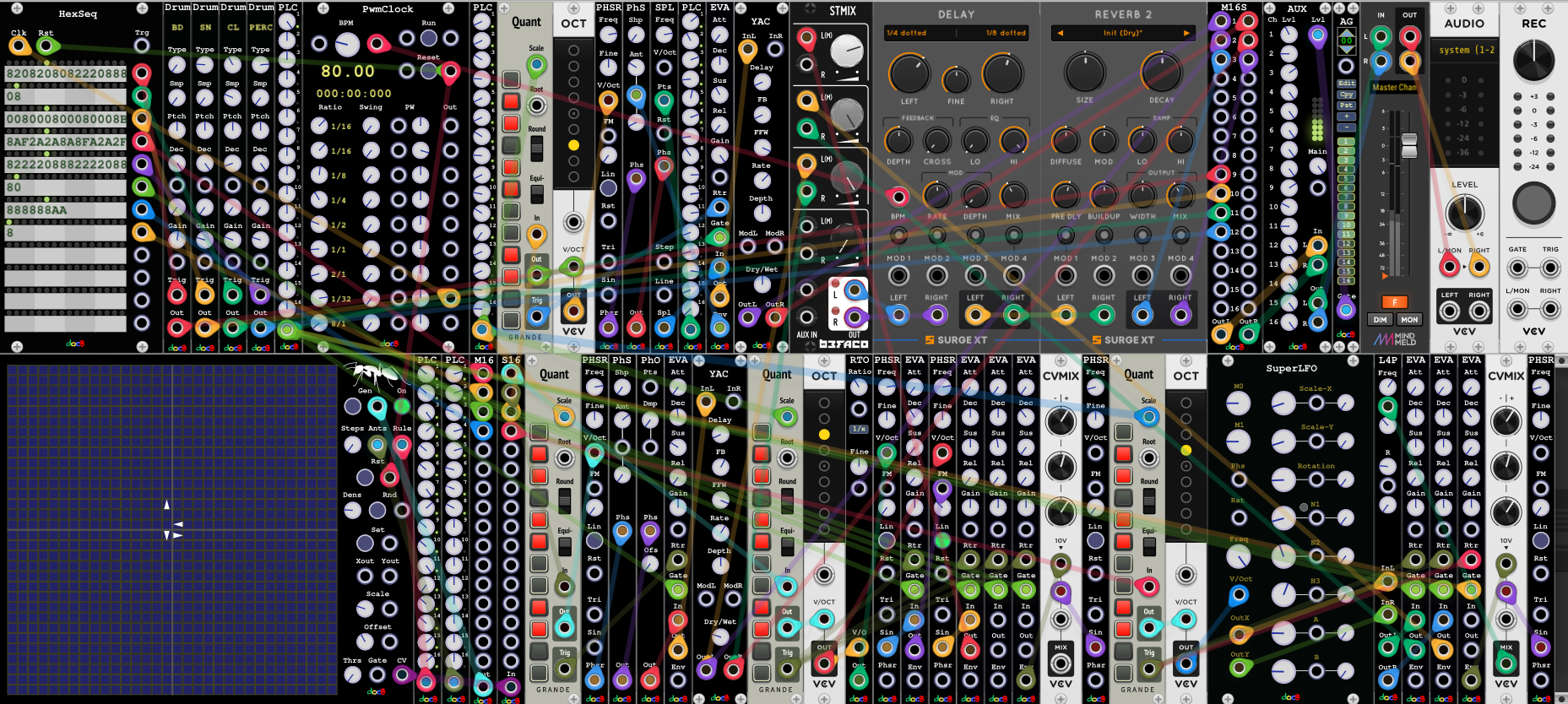 VCV Rack docB plugins Etude 2 | Patchstorage
