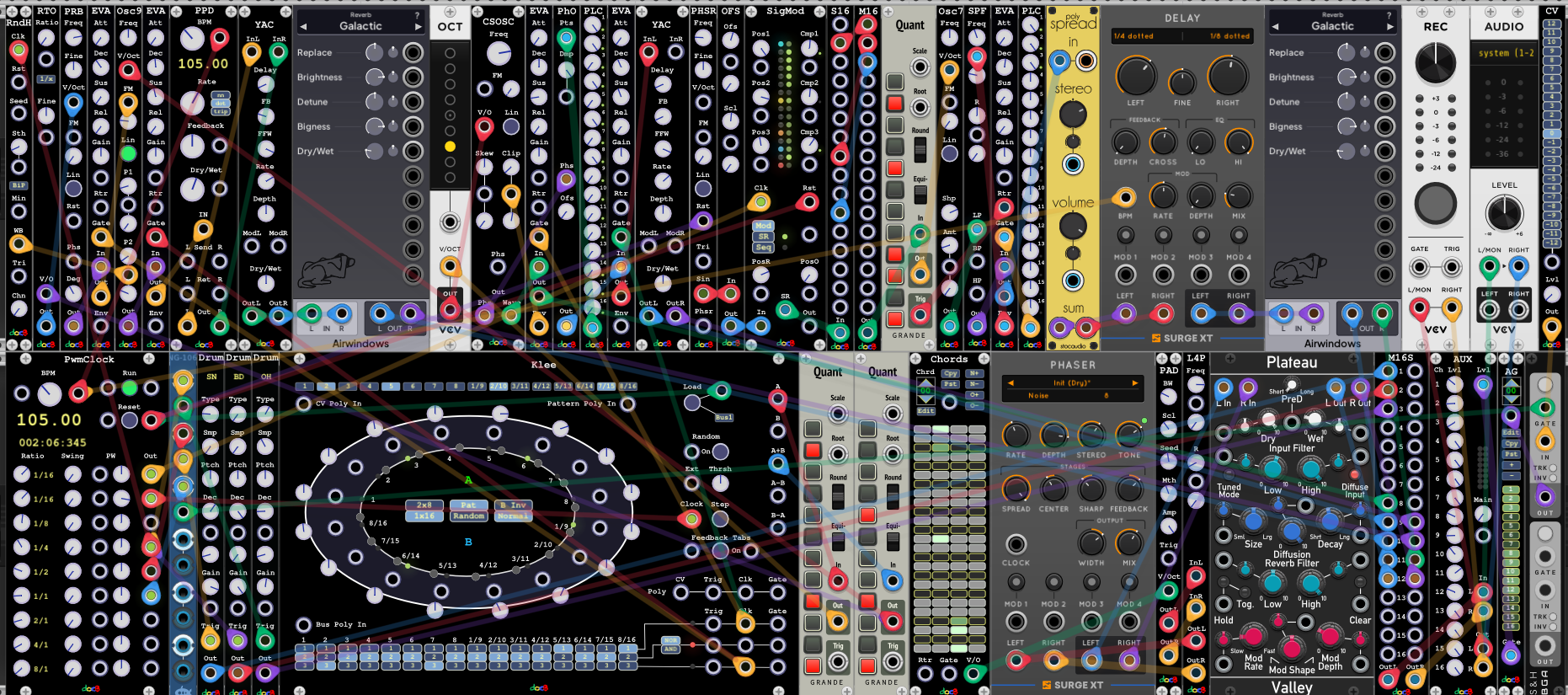VCV Rack showcase docB plugins XLVI (Sigmod) | Patchstorage