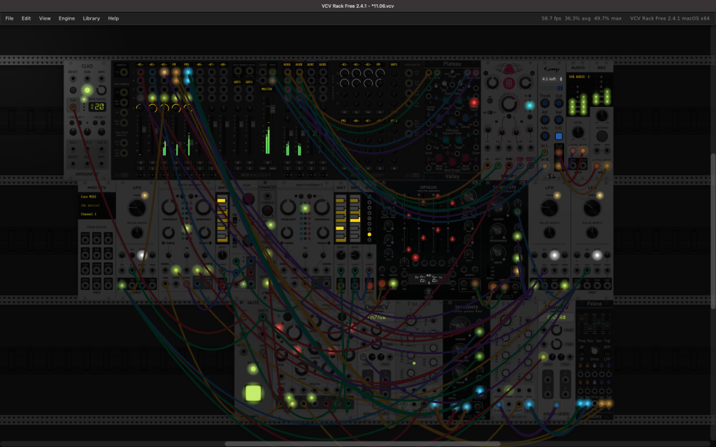 VCV Rack . Ambient live jam | Patchstorage