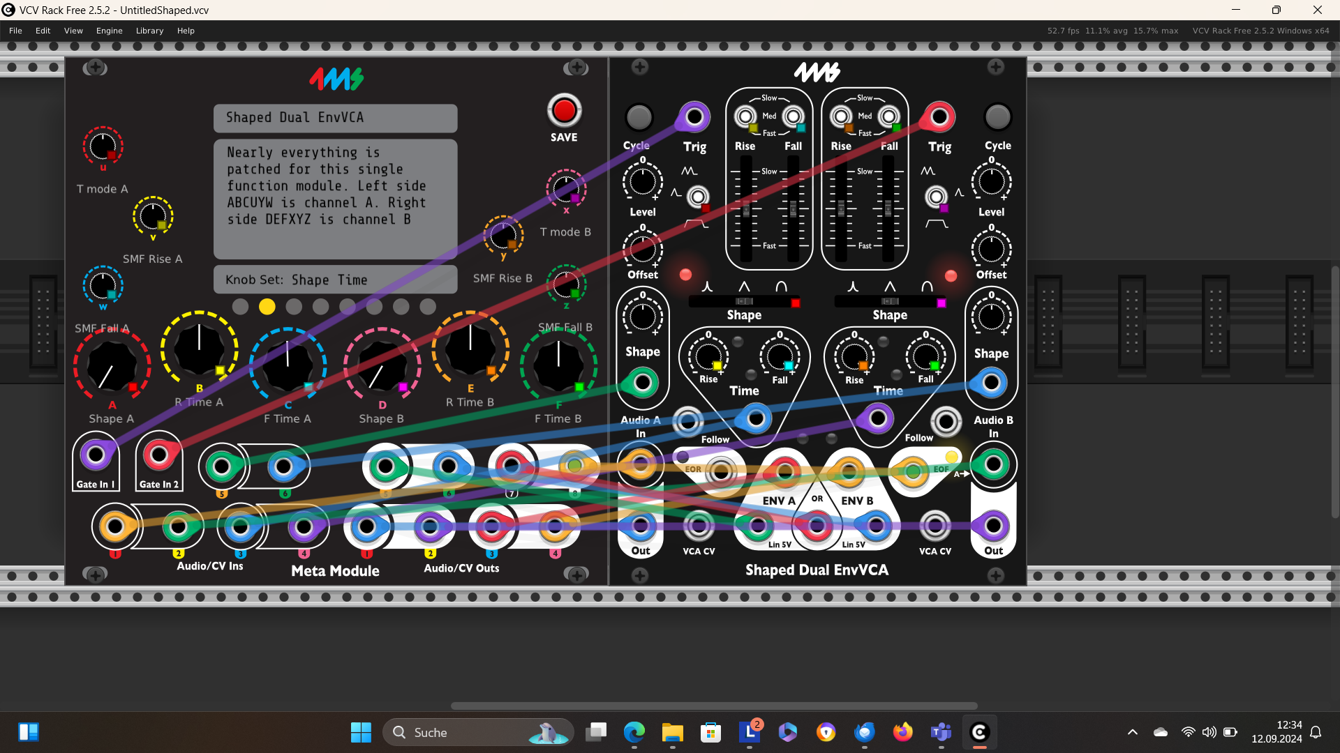 Shaped Dual EnvVCA for Meta Module | Patchstorage
