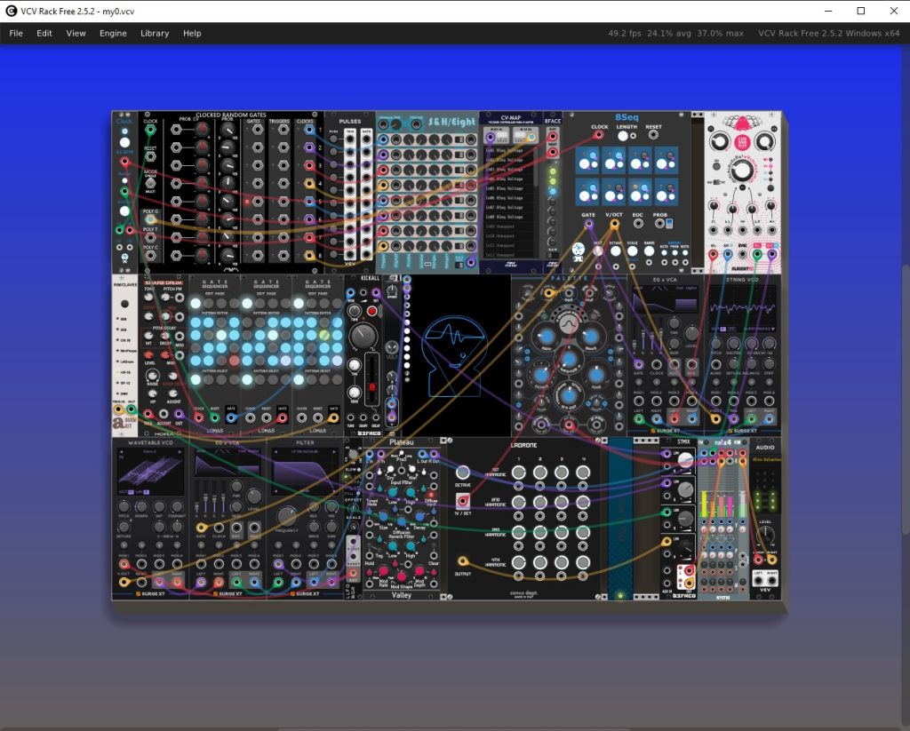 VCV Rack - Blue Head | Patchstorage