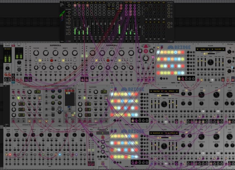 Berlin school patch with VCV PLUCK | Patchstorage