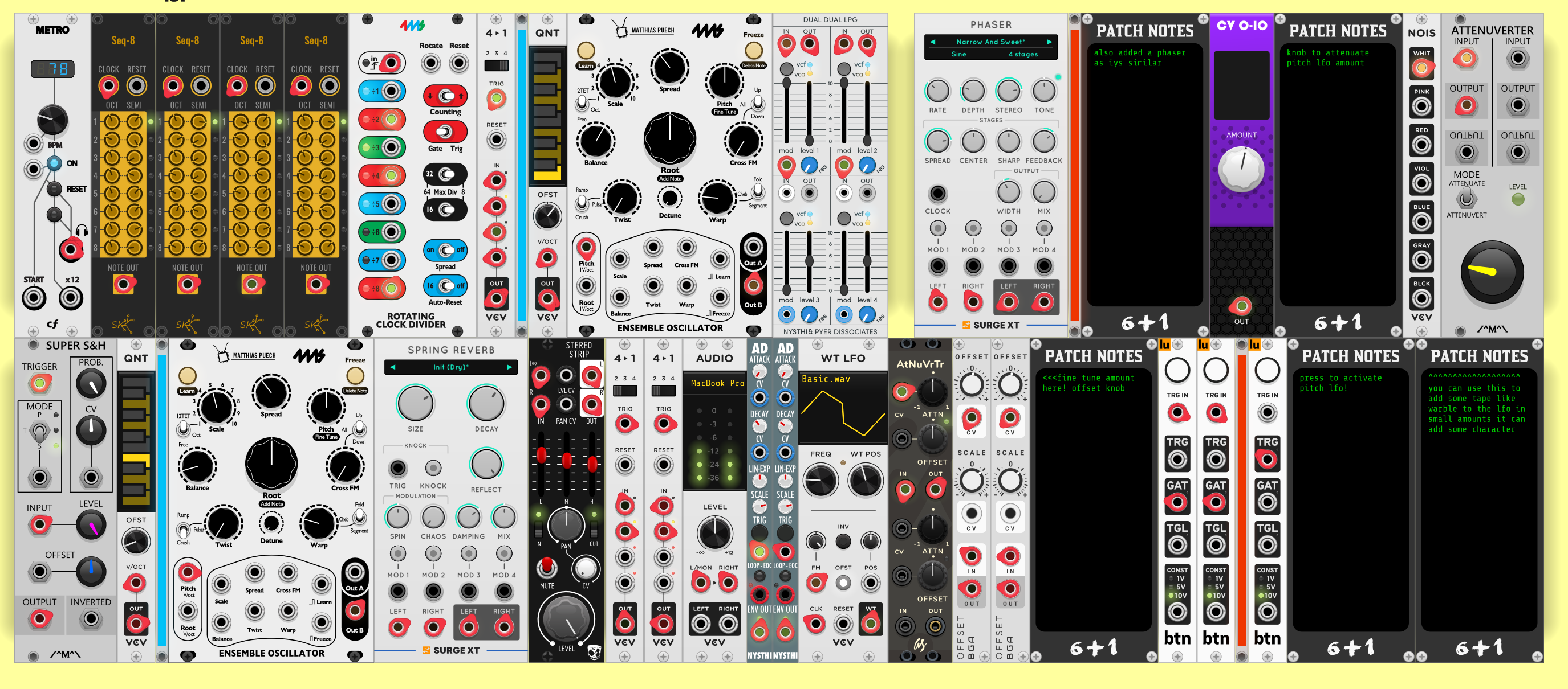 Assimil8or Pitch Lfo rework | Patchstorage