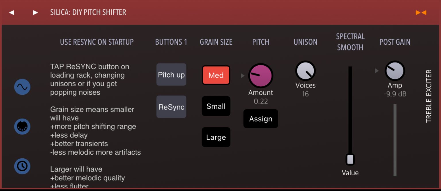 Silica: DIY Time Domain/Granular Pitch Shifter | Patchstorage