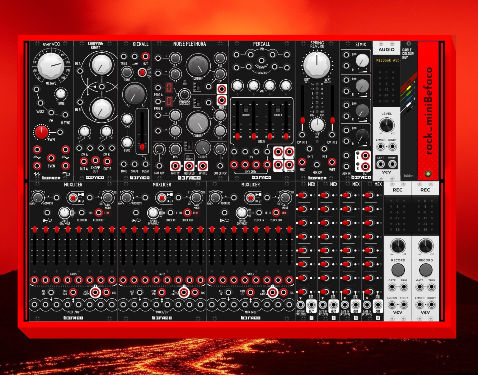 Fixed Rack: miniBefaco | Patchstorage