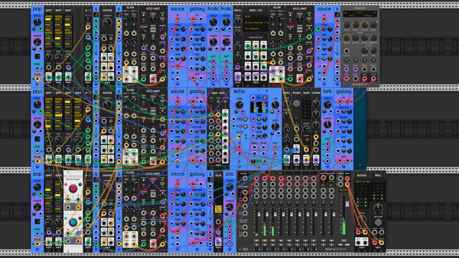 "Positronic Meadow" : Sapphire + Venom | Patchstorage