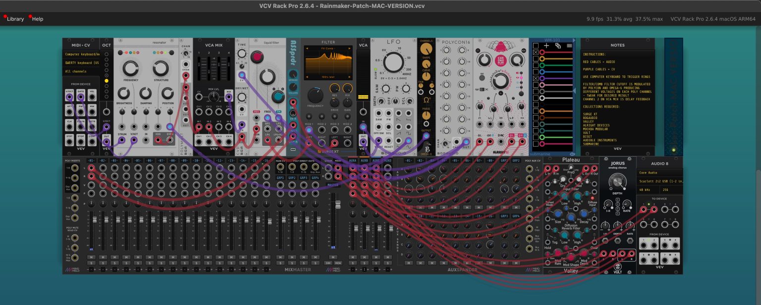 Intellijel Rainmaker Patch - Mac Version | Patchstorage