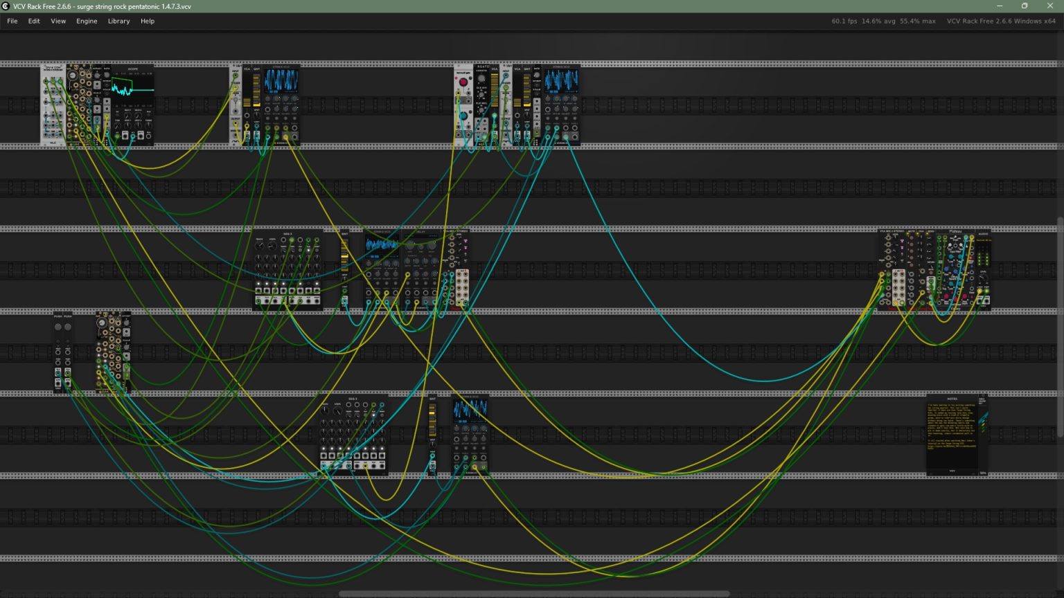 surge-string-rock-pentatonic-1-4-7-2 | Patchstorage