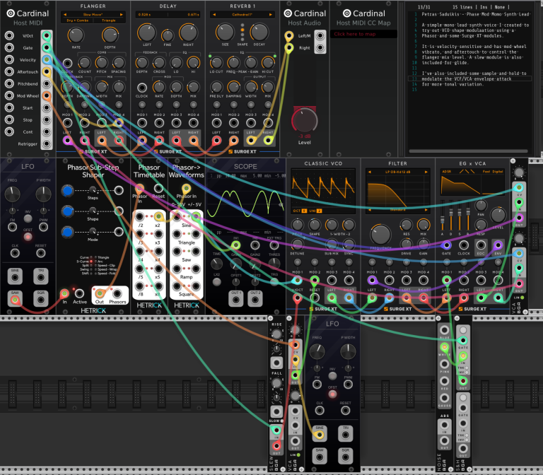 Phasor Mod Mono Synth Lead 1 | Patchstorage